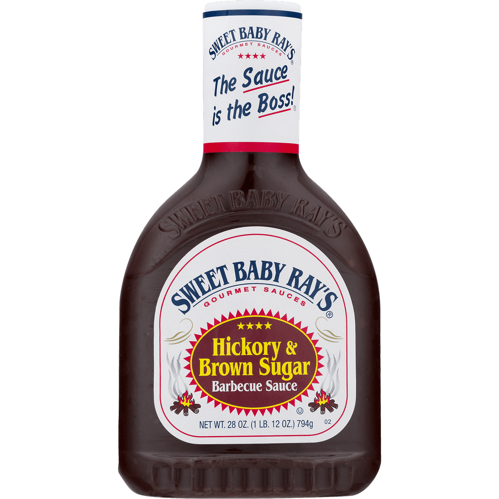 Sweet Baby Ray's Hickory & Brown Sugar Barbecue Sauce, 28 oz Walmart