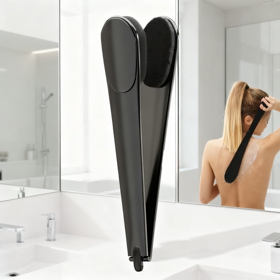 Portable Foldable Back Lotion Applicator for Sunscreen and Body Cream Travel Friendly Skin Care Tool with Ergonomic Handle