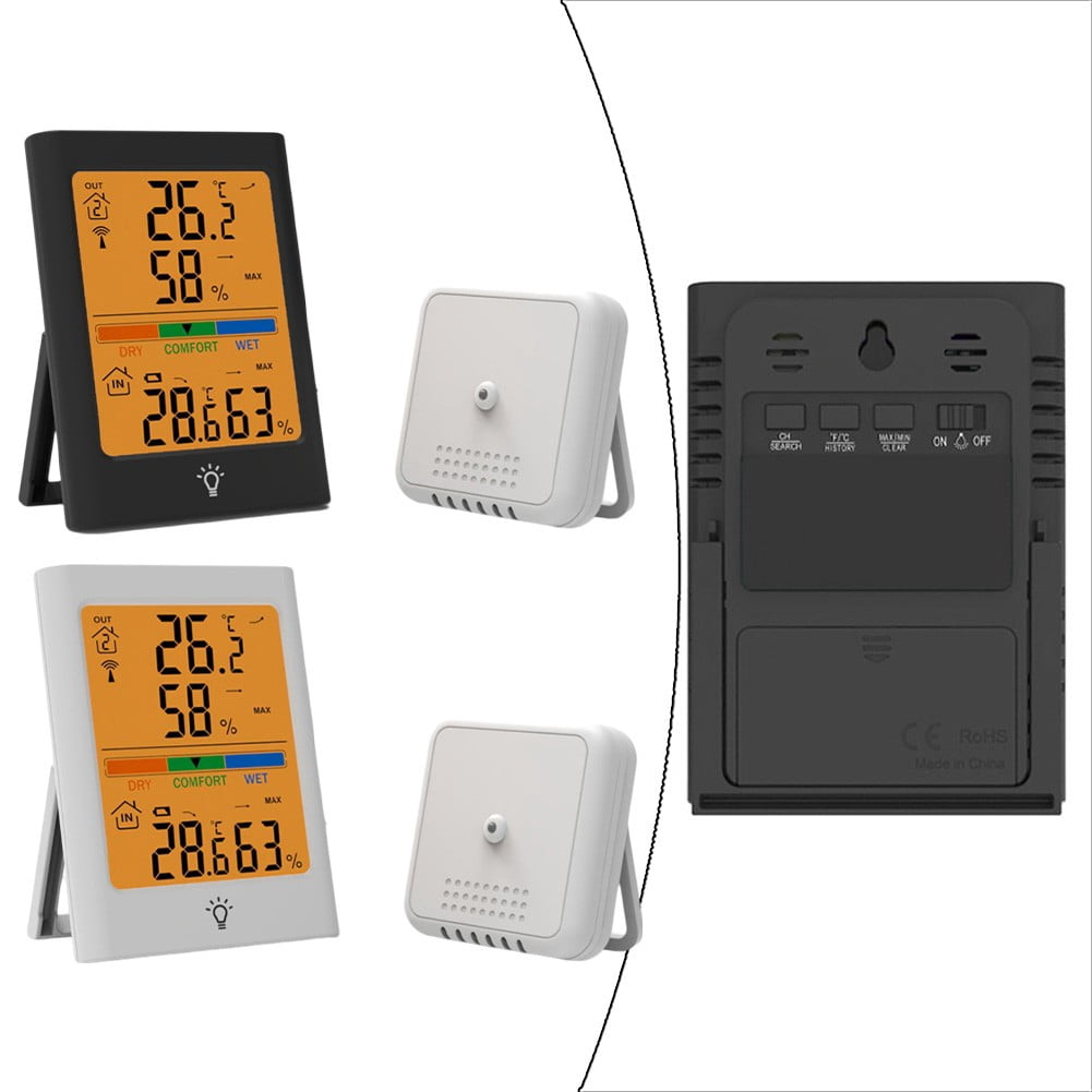 linyes Wireless Hygrometer Outdoor Thermometer Hygrometer Weather Station
