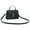Black, variant on Small sequins small bag new trend texture portable small bag western style chain crossbody bag-black