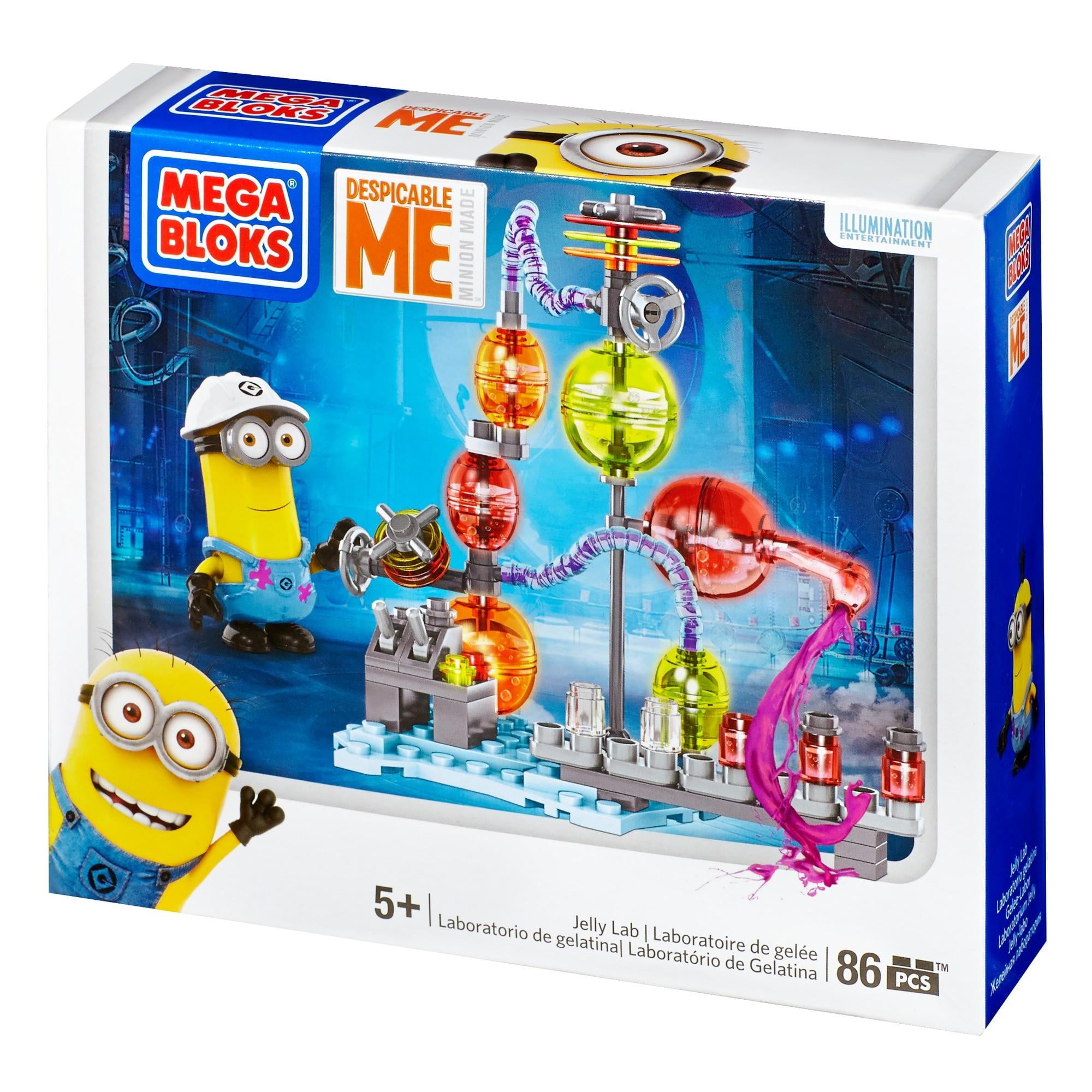 Mega Bloks Despicable Me Jelly Lab Free Shipping 