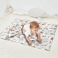 thumbnail image 2 of White Forest Fairy Pattern Blanket,Comfortable Soft Flannel Throw Blanket,All Season,Warm Lightweight Blankets for Sofa Bed Couch Living Room Chair,30"x40", 2 of 4