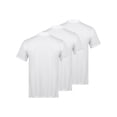 thumbnail image 2 of Lejafay 3Pcs Mens Mock Turtleneck Solid Color Pullover T-Shirt Short Sleeve Slim Fit Tops Undershirt White XXL, 2 of 5