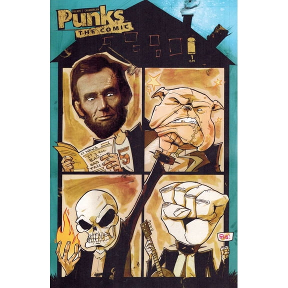 Punks: The Comic #1B VF ; Image Comic Book