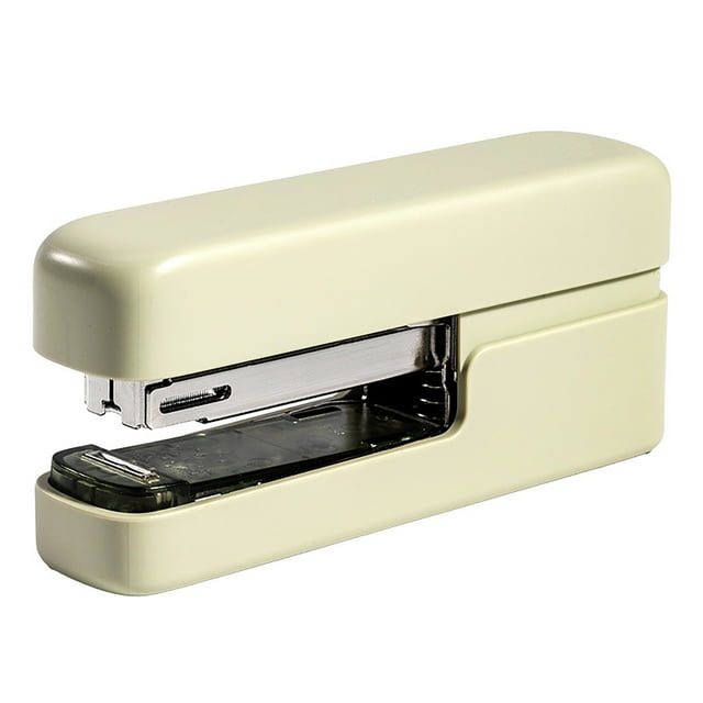 Metal Stapler Heavy Duty, Desktop Stapler, Basic Office Stapler, Portable Small Desk Staplers for Home Office, Green