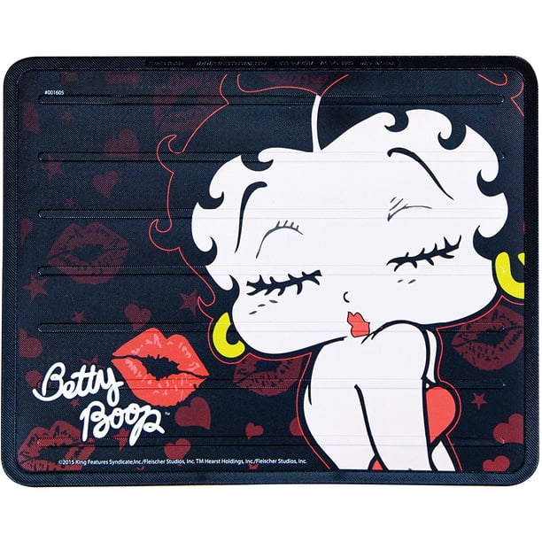Plasticolor 001605R01 Betty Boop Kisses Heavy Duty Rubber Car Truck SUV