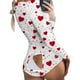 thumbnail image 2 of Mono de Navidad para mujer, ropa de dormir Sexy con solapa abierta en el trasero para adultos, mono, pijama Sexy de Navidad, camisón largo 2023, 2 of 4