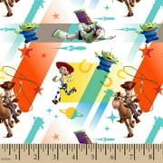 Springs Creative 18" x 22" Cotton Disney Toy Story Friends Precut Sewing & Craft Fabric