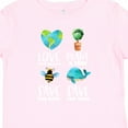 thumbnail image 4 of Inktastic Earth Day Plant a Tree Save the Bees Save the Seas Love Your Mother Earth Boys or Girls Baby T-Shirt, 4 of 5