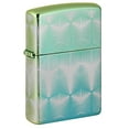 thumbnail image 2 of Zippo Pattern 360 Design High Polish Teal Pocket Lighter, 2 of 15