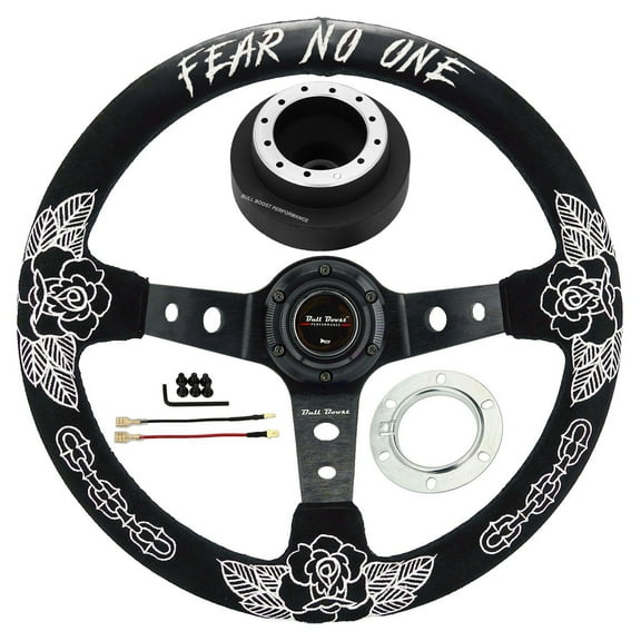 BW Rose 350mm Steering Wheel   Hub Adapter Kit For 2002-2012 Mini Cooper