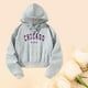 thumbnail image 5 of Sudadera con capucha Causal Sudadera con capucha con cordón Elegante Durable para mujeres Jersey Tops Sudadera Tops para escalar Senderismo Oficina SG, 5 of 8