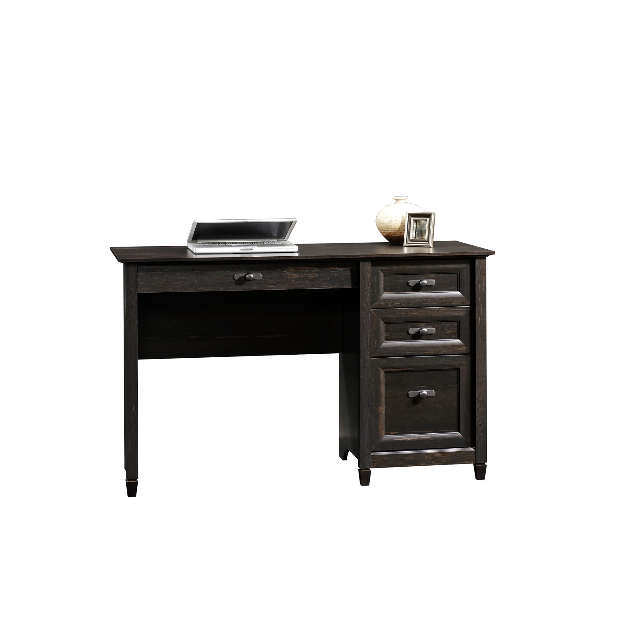 Sauder New Cottage Desk, Antiqued Black Paint Finish - 2