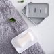 thumbnail image 5 of Jabonera de baño con desagüe, ahorrador de jabón para ducha, fácil de limpiar, secar, evita la formación de espuma (blanco), 5 of 5