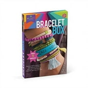 Craft-tastic  Bracelet Box  Jewelry Making Craft Kit Includes 9 DIY Bracelets  Jewel Tones Edition