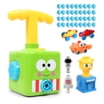 thumbnail image 1 of Graflsoa Aerodynamic Balloon-Powered Car Set with Rocket Launcher - Educational STEM Toy for Kids (2 Cars, 36 Balloons, Launch Pad, Frog & Crab Design) - Random Colors, 1 of 7