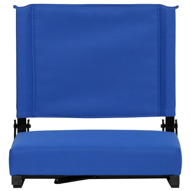 Two-Pack Folding Stadium Seats, Reclining Bleacher Chairs – Marketfleet Inc.