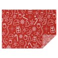 thumbnail image 1 of Merry Christmas Tablecloth Wrinkle Resistant Washable Tablecolths Table Covers Snowman Snowflake Silver Tablecloth for Dining Kitchen Restaurant Birthday Rectangle,60x84inches, 1 of 5