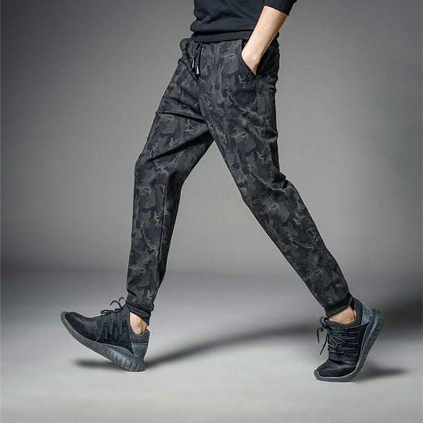 Men Fashion Casual Ninth Pants for Sports Camouflage XXL