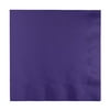 3 Ply 1/4 Fold Dinner Napkins Purple - Pack of 25,6 Packs