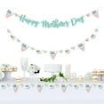 thumbnail image 2 of Big Dot of Happiness Colorful Floral Happy Mother's Day - We Love Mom Party Letter Banner Decor - 36 Banner Cutouts & Happy Mothers Day Banner Letters, 2 of 7