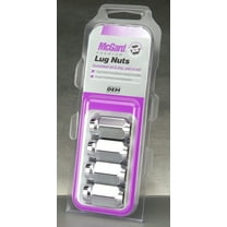 McGard 64002 Chrome Cone Seat Style Lug Nuts (M12 x 1.5 Thread Size) - Set of 4