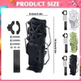 thumbnail image 3 of Zhenhongyql Adjustable Water Bottle Holder For Outdoor Cycling Secure Cup Cage For Motorcycles Mount 3 Colors, 3 of 5