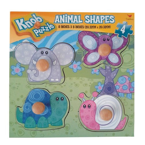 Knob Puzzle - Animal Shapes [Toy]