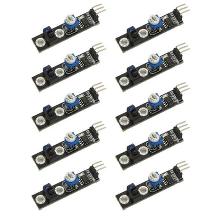 10pcs KY033 Line Tracking Sensoring Module with Adjustable Sensitivity for Robot Navigation for Electronics Car Automat