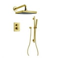 thumbnail image 3 of LaToscana LA-OPTION2PW Lady Thermostatic Shower System with Two Way Diverter and Slide Bar Kit In Brushed Nickel, 3 of 3