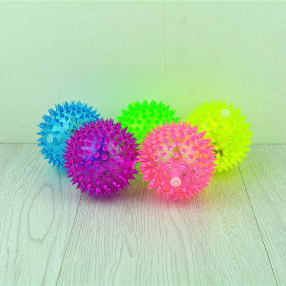 mtvxesu Pet Toys, 1PC Puppy Dog Pet Hedgehog Rubber Ball Bell Sound Ball Toy Pet Sales Deals