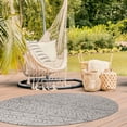 thumbnail image 4 of Beverly Rug Outdoor Rug 6' 7'' Patio, Porch, Garden Gray, 4 of 6
