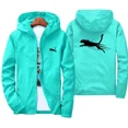 thumbnail image 3 of Primavera otoño hombres de gran tamaño protector solar rompevientos impreso chaqueta con capucha simplicidad moda adecuada para montañismo Camping, 3 of 5