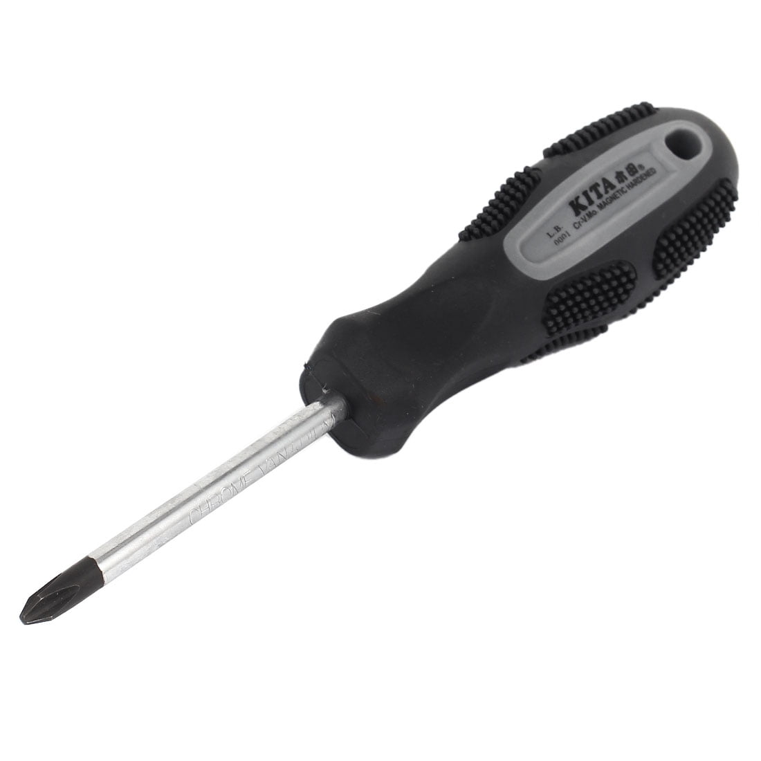 Rubber Nonslip Handle 6mm Tip Cross Head Screwdriver 18cm Long