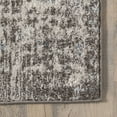 thumbnail image 5 of nuLOOM Justine Vintage Medallion Area Rug, 4' x 6', Brown, 5 of 9