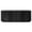 Black + MDF + Primary Living Space, variant on FENGFAN Mid Century Fluted Tambour TV Stand for 70 Inch TV MDF Adjustable Shelves Black 1 Pack