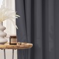 thumbnail image 4 of Lapalife Blackout Curtains Extra Long for Living Room, 144" High Room Curtain Drapes Grommet Black Out Curtains, Gray, 1 Panel, 4 of 7