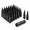 Black-9/16"-18 32pcs, variant on 14mmx1.5 Spike Lug Nuts 32chrome M14x1.5 Nut 4.4 Inch Tall Closed End With 1 Socket Keypatible 1999-2026 Chevyado 1500 Gmc Sierra