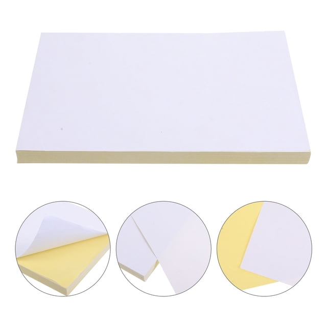 IDEANATEGRATE Papel Para Impresora De Etiquetas Adhesivas Material Resistente Para Uso Multipropósito