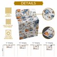thumbnail image 5 of Thanksgiving Pumpkin Table Runner, Autumn Thanksgiving Kitchen Dining Table Decoration for Home Party Decor 13x108 Inches, 5 of 9