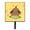 Yellow, variant on Puppy on Yellow Pawprints Leash or Key Holder