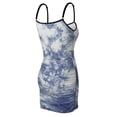 thumbnail image 6 of Ladies Elegant Sling Sleeveless Sexy Dress watercolour, 6 of 6