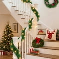 thumbnail image 4 of Scidweet 19.69 ft Christmas Garland with 60 Lights, Pre-Lit Xmas Artificial Green Garland for Indoor Outdoor Christmas Tree Decorations, 4 of 7
