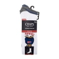thumbnail image 2 of Chaps Embroidery Athletic Crews 3-Pack Men's Sock Size 10-13, 2 of 5