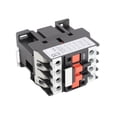 thumbnail image 4 of Dual-Pole AC Contactor for Power Distribution, 2NO 2NC Contact Configuration, 110V, DIN Rail Mountable, Flame Retardant Plastic Housing, High Sensitivity & Load Capacity., 4 of 6