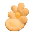 thumbnail image 5 of Christmas Decorations Indoor New Flower Seat Cushion with Backrest Onepiece Plushs Chair Cushion Floor Butt Cushion Hanging Basket Tatami Bays Window Cushion, Orange, 5 of 6