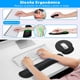 thumbnail image 2 of 3 Pack Almohadillas para Mouse y Teclado, Mouse Pad Ergonomico, Antideslizante Reposa Muñecas, Cómodo Tapete Mouse Escritorio, Alfombrilla para Mouse, Reposamuñecas para Teclado(Medium), 2 of 5