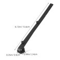 Rooftop Gutter Color UPGRATOR Roof Gutter Guard Clips, 20-Pack Plastic Holders Brush Support ...