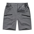 thumbnail image 6 of Xidunhg Women's Hiking Cargo Shorts Quick Dry Nylon Shorts Summer Travel Active Golf Shorts with 6 Pockets Water Resistant Grey M, 6 of 9