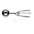 thumbnail image 3 of Cuchara de helado de acero inoxidable de 6 cm, 3 of 5